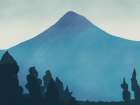 Blue Mountain Art Print