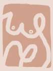 Bold Line Art Nude Art Print