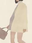 Checked Handbag Art Print