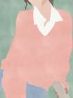 Pink Minimalist Fashion Art Print
