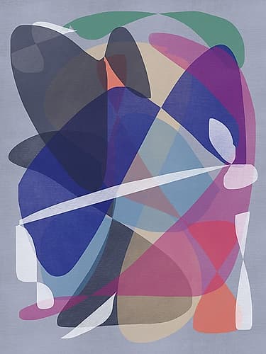 Rainbow Infinity Abstract Art Print