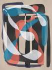 Retro Abstract Infinity Art Print