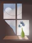 Sunlight Through the Window Art Print