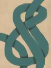 The Green Knot Art Print