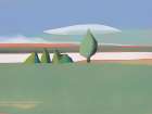 Tree and Shrubs Art Print