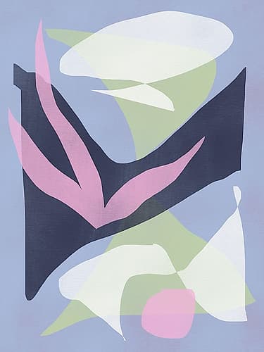 Veri Peri Cut Out Minimalist Print