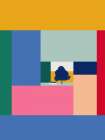 Barn In Color Blocks Art Print