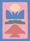 Pink Cut Out Art Print