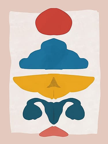 Vulva Minimalist Print