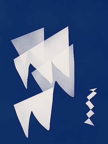 White Flag Minimalist Minimalist Print