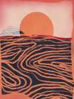 Desert Sun Art Print