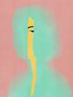 From Within In Yellow Art Print