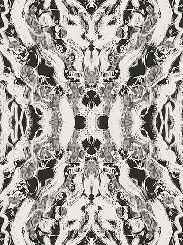 Organic Symmetrical Pattern Art Print