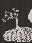 Plump Vase With Slender Flowers Art Print