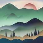 Gold Hill Art Print