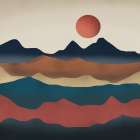 Planet Red Art Print