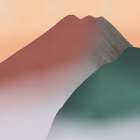 Volcanic Mountain Art Print