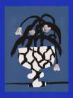 Cracked Vase In Blue Art Print