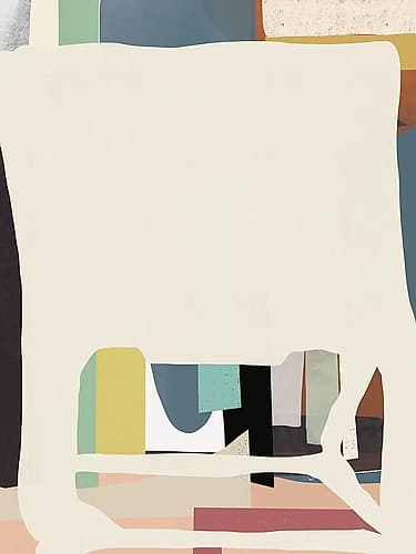 Cut Out Abstract Abstract Art Print