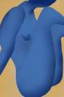 Color Nude 02 Art Print
