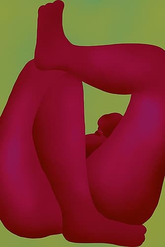 Color nude 05 Art Print