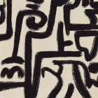 Line Art Abstract 04 Art Print