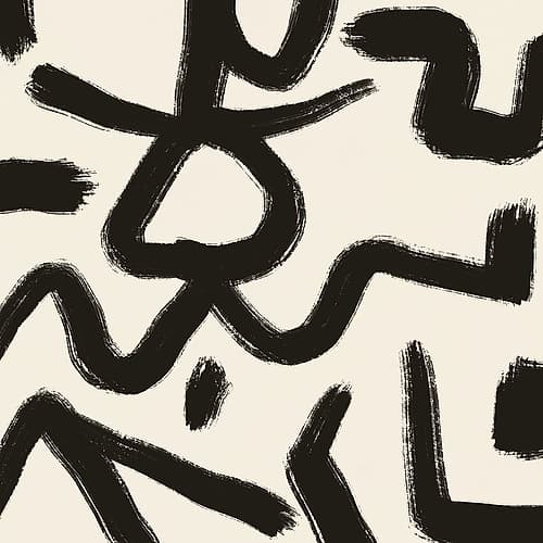 Line Art Abstract 03 Abstract Art Print
