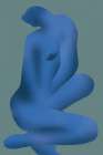 Color nude 05 Art Print