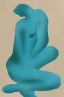 Color Nude 06 Art Print
