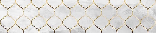 Moroccan wall mural concrete gold Minimalist Print