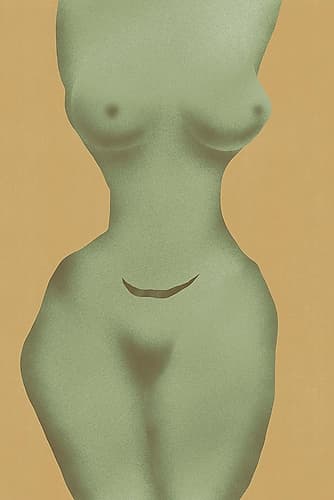 Color Nude 15 Minimalist Print