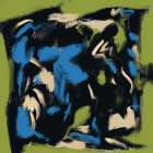 Ink And Oil Abstract 03 Art Print