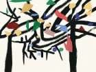 Colors In The Forest 02 Art Print