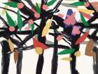 Colors In The Forest 06 Art Print