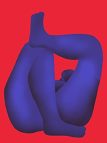Color Nude 22 Art Print