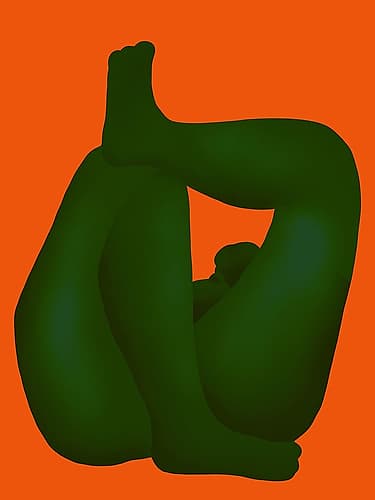 Color nude 25 Figurative Print