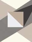 Greyish Geometric Art Print