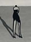 Portrait And Shadow Art Print