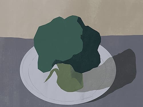 Broccoli Food Print