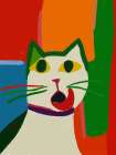 Catilicious Art Print
