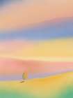 Color of the hill wind Art Print