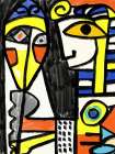 Egyptian pharoah Art Print
