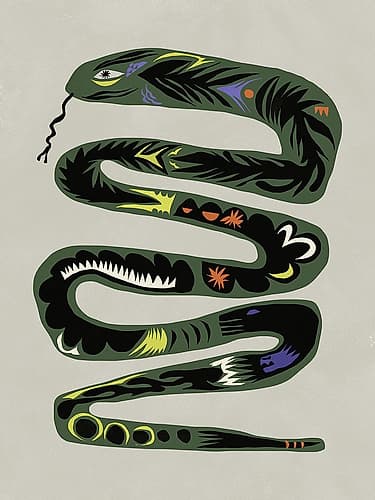 Season Of The Snake Art Print
