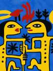 The Native Fire Dance Art Print