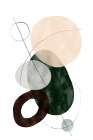 Playing Shapes No  4 Minimalist Print