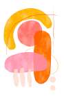 Playing Shapes No 5 Minimalist Print