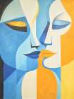 Gentle Kiss Art Print