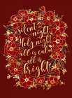 Silent night - red Art Print