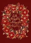 Deck the halls - red Art Print