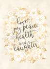 Holiday wishes - vintage vanilla Art Print